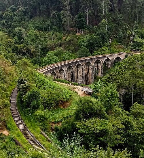 nine arch bridge